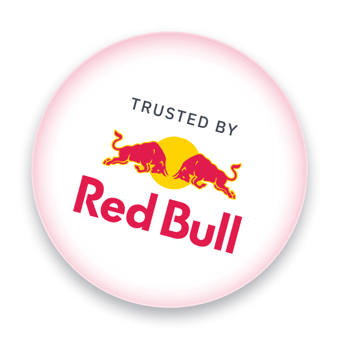 Trusted by Red Bull